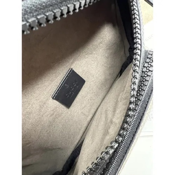 Gucci GG supreme monogram Canvas front pocket Fanny pack shoulder Belt bag - Picture 7 of 7